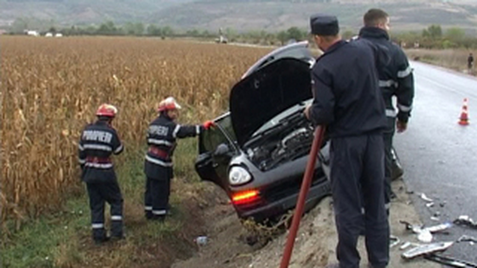 Milionarul Marcel Maris la un pas de moarte! A intrat cu Porche-le Cayenne intr-un  BMW, apoi a tras de volan si a iesit in decor