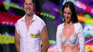 Andra a tipat si s-a ridicat in picioare cand a vazut numarul lor! Ce au putut sa faca la trapez a fost cu adevarat impresionant