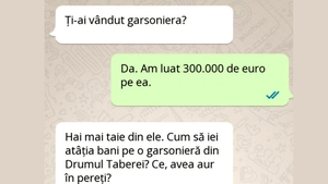 BANC | "Mi-am vândut garsoniera din Drumul Taberei cu 300.000 de euro"