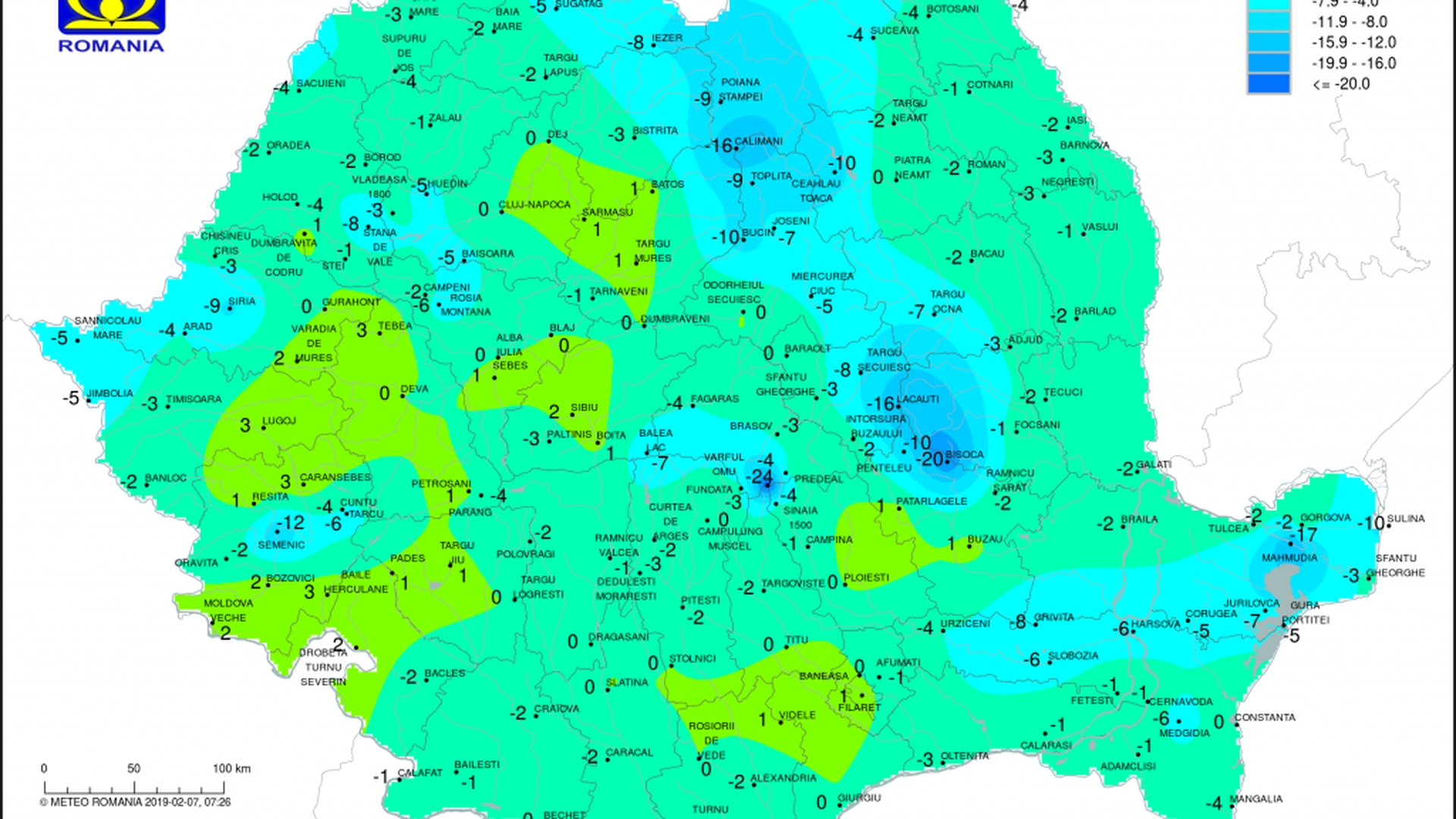ANM a făcut anunțul devastator: -24 de grade Celsius azi! Românii sunt rugați să evite aceste zone