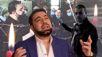 Florin Salam a interpretat cântece de jale la căpătâiul lui Ion Petrișor: “Pentru băieții lui, pentru nevasta lui”. Impresarul maneliștilor, condus pe ultimul drum astăzi | FOTO