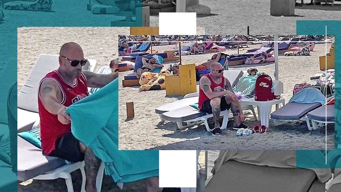 I-a filat de pe șezlong! Cu soția și copiii la Mamaia, Caddy, ”băiatul de cartier” de la B.U.G. Mafia, a schimbat placa