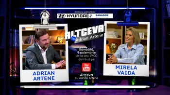 Mirela Vaida, dialog în lacrimi cu Adrian Artene, la „Altceva”