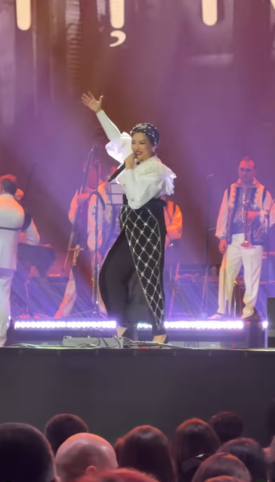 Andra Măruță risca să ia o amendă de 125.000 de euro la Bruxelles, la concert. Care este motivul