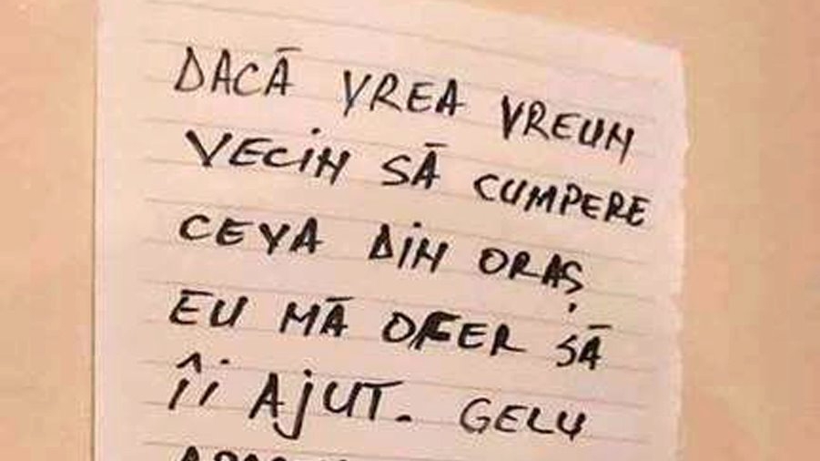 Un bucureștean din Rahova, înjurat de administratorul blocului după ce s-a oferit să facă toate cumpărăturile vecinilor peste 65 de ani