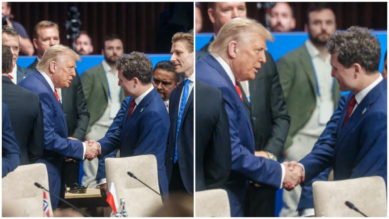 Adevărul despre imaginea virală cu Donald Trump și Nicușor Dan. Ce s-ar fi întâmplat între ei la Haga, de fapt
