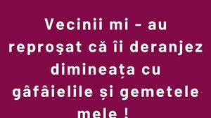 BANC | Vecinii deranjați