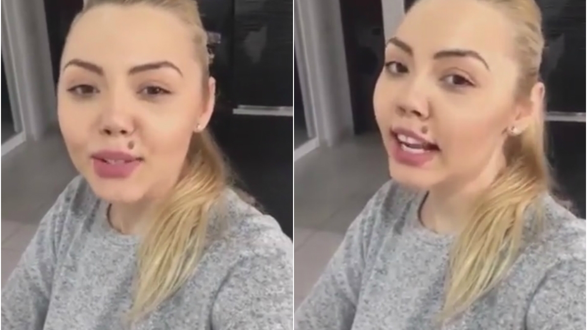 Cum arăta DENISA MANELISTA în ultimul „Live“ transmis pentru fanii ei
