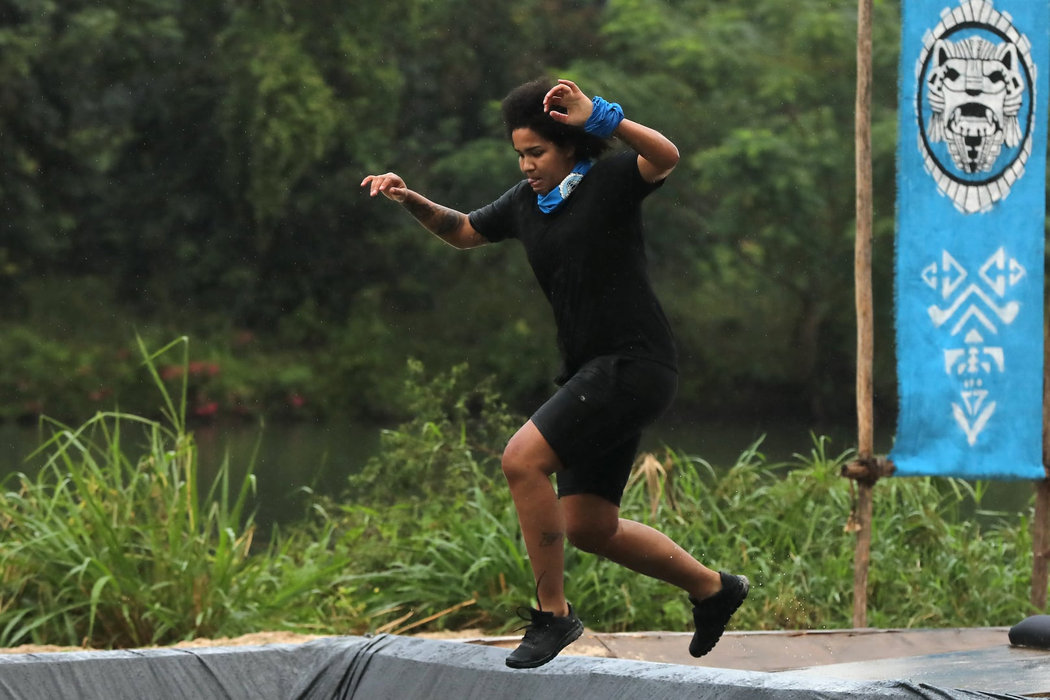 Georgiana a luptat din greu la "Survivor"