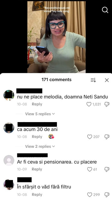 Ozana Barabancea a cântat live pe TikTok și a urmat „potopul”! Internauții au taxat-o: „Legenda zice că vecinii sunt traumatizați”
