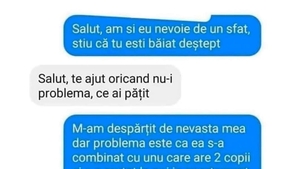 BANCUL ZILEI | "M-am despărțit de nevastă-mea, dar problema este că ea s-a combinat cu.."
