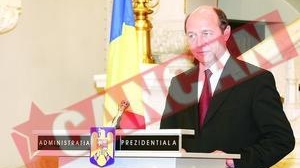Cartea de munca a lui Basescu este secret de stat