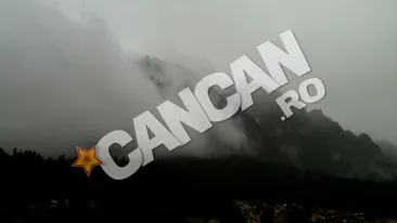 Prima zapada din acest sezon! A nins in Bucegi!