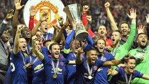 Manchester United a câştigat Europa League! Imagini cu sărbătoarea