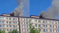 Incendiu la maternitatea Cuza Vodă din Iași! Pompierii au activat Planul Roșu de Intervenție