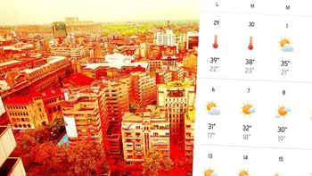 Surpriză de proporții! Câte zile de caniculă anunță meteorologii Accuweather pentru luna iulie, în România