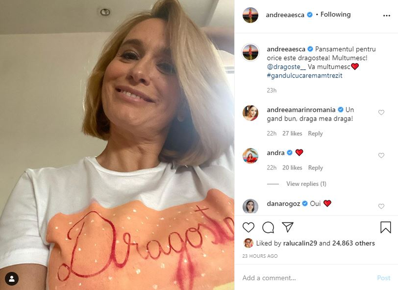 Andreea Esca, prima reacție după ce i s-a cerut demisia într-o petiție devenită virală