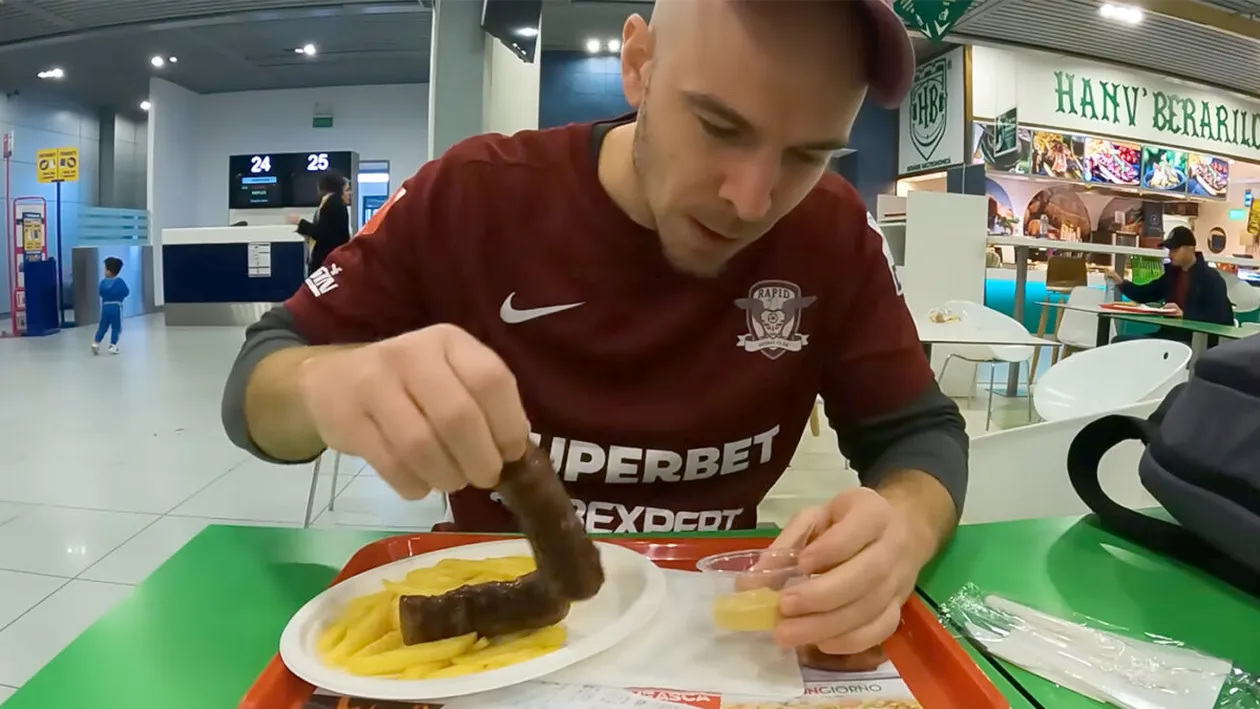 După cum se pare, mi-am luat țeapă! Câți lei a dat acest turist canadian pentru 2 mici, într-un restaurant din Aeroportul Otopeni
