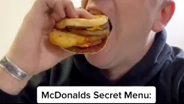 Un bărbat a făcut anunțul care i-a pus pe jar pe internauți! Există sau nu un meniu secret la McDonald's