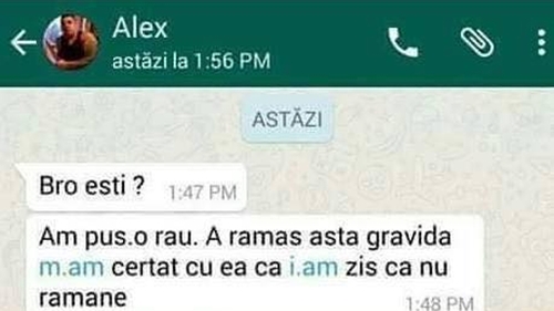 Bancul sfârșitului de săptămână | "Bro, a rămas asta gravidă!"