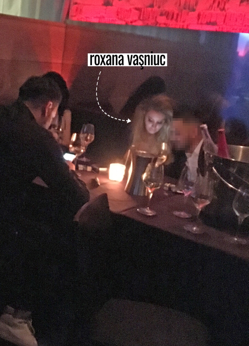 Roxana Vaşniuc la ”o masă de şmecheri” în LOFT