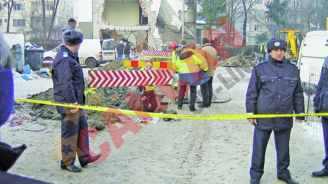 O fisura in conducta a dus la explozie
