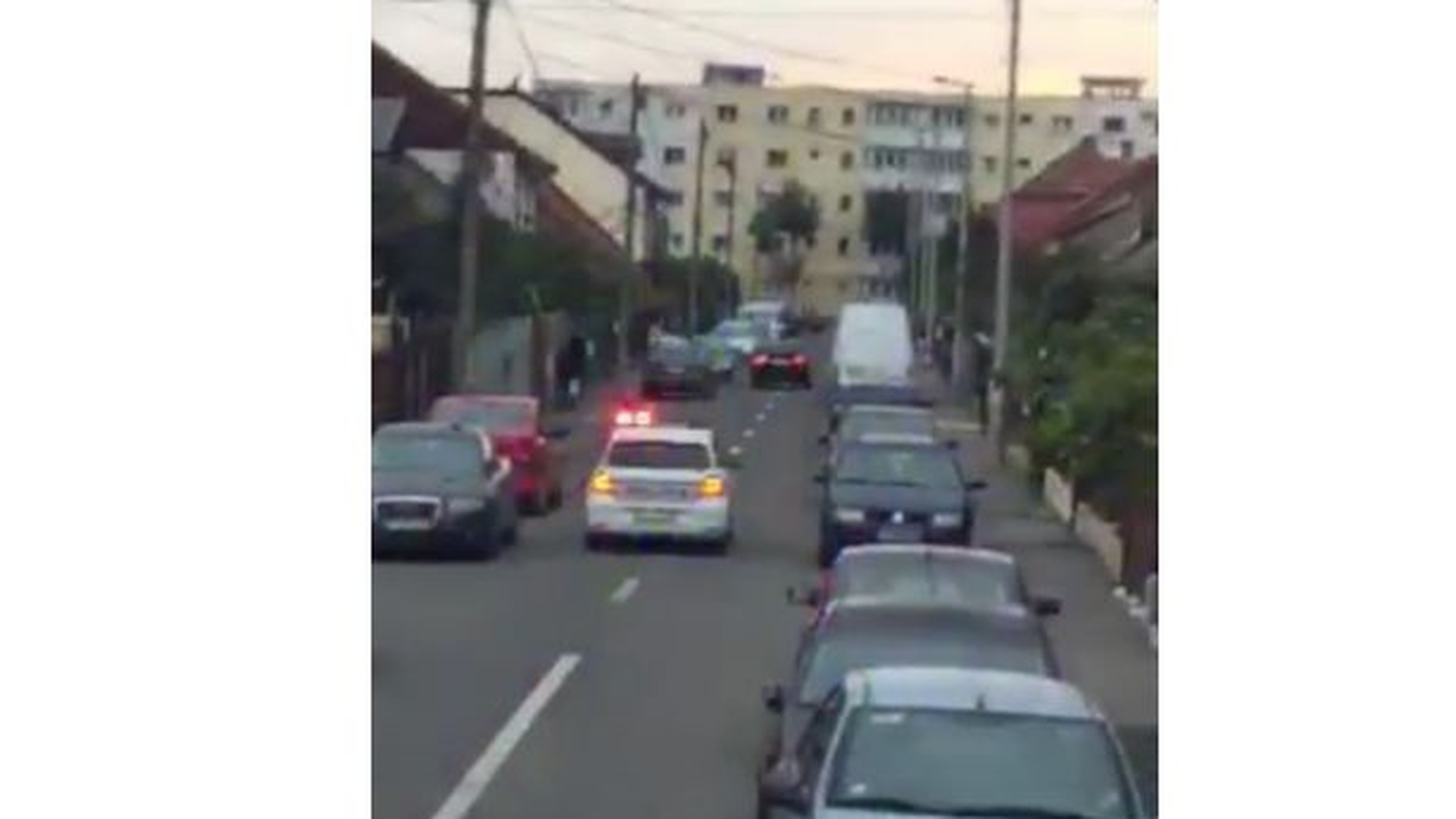 Urmărire ca în filme în Brașov, după ce un șofer a refuzat etilotestul!
