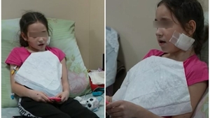 Milena, o fetiță de 11 ani din Mariupol, a fost împușcată în față de un soldat rus. Gestul făcut de militar, imediat după atac