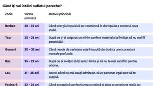 La ce vârstă îți vei găsi sufletul pereche, în funcție de zodie. Tabel complet pentru toate cele 12 zodii