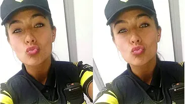 Cea mai sexy poliţistă a devenit model! Imagini incendiare cu aceasta