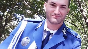 Smiley de la Jandarmerie! Anunțul făcut public de instituție: "Deși nu are talent la muzică..."
