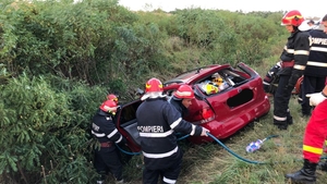 Accident grav pe Autostrada București-Pitești. Sunt șase victime, iar una dintre ele este încarcerată
