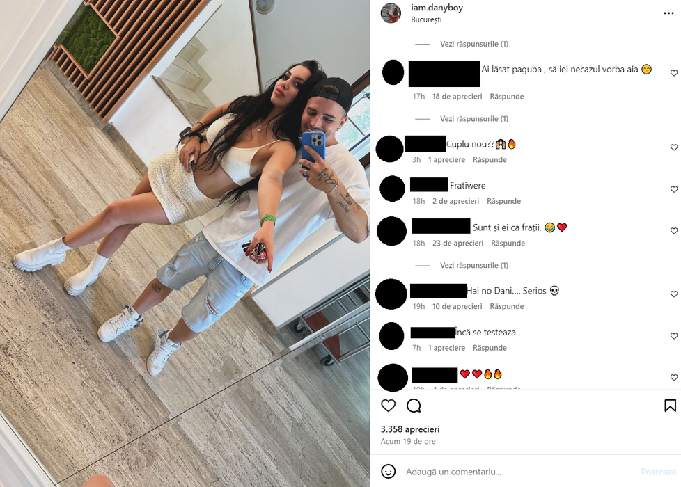 Dany Boy și ispita Maria Tebieș, aspru criticați după ce au pozat împreună! Pe ea au jignit-o cel mai grav, pe el l-au…