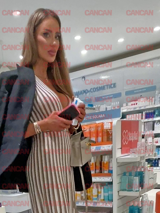 Bianca Drăgușanu și-a cumpărat medicamente pentru răceală (Foto: CANCAN.RO)
