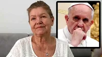 Zamfirița din Brașov s-a mutat în Italia și, într-o zi, s-a trezit cu Papa Francisc la ușă. Ce i-a cerut și câți bani i-a dat suveranul pontif