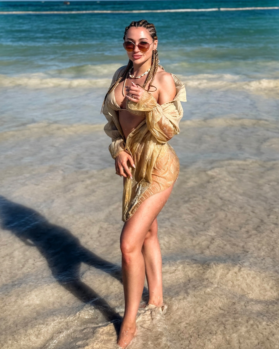 Daria Cuflic, ispita cu care Răzvan Kovacs a înșelat-o pe Ema Oprișan la Insula Iubirii. Sursa foto: Instagram