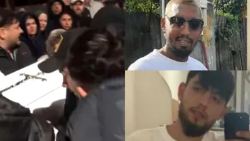 Imagini de la priveghiul lui Izvor și Said, cei doi frați omorâți în Urziceni. Familia și apropiații sunt devastați de durere