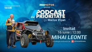 Mihai Leonte, invitat la „Podcast cu Prioritate” #103 by ProMotor. Povești din rally-raid, ARO și motorsportul românesc