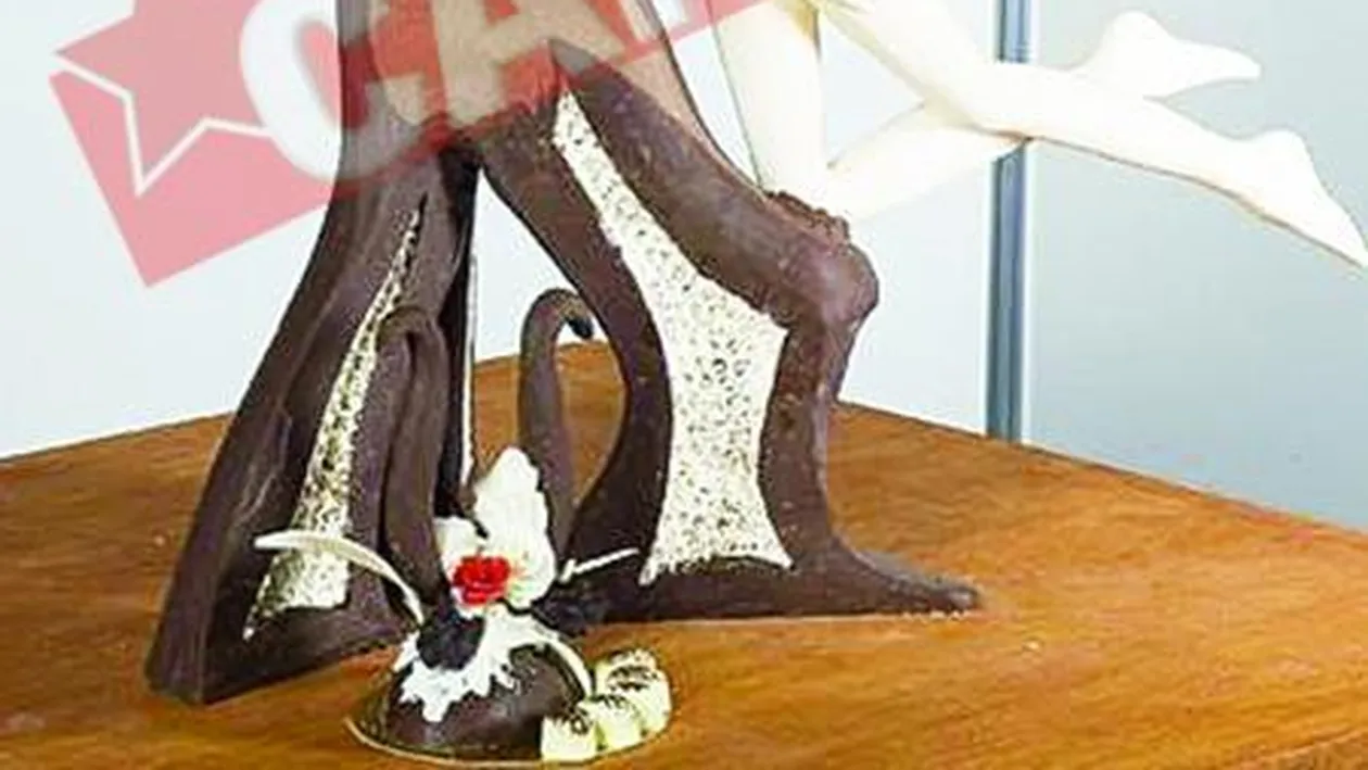 Taram de ciocolata in centrul Constantei