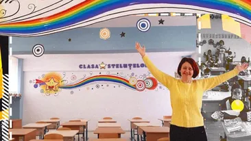 Ea este învățătoarea care îi așteaptă pe copii în „Clasa Steluțelor”. „Îmi este dor ei! Și lor le este dor de mine!”