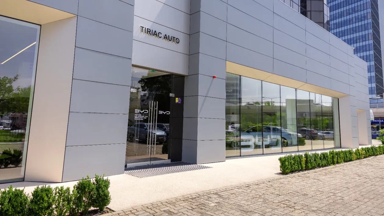 Țiriac Auto deschide primul showroom dedicat BYD în București, în proximitatea Mall Promenada