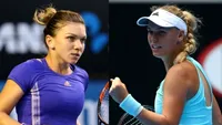 Imagini demenţiale cu Caroline Wozniacki, adversara Simonei Halep! A pozat complet goală