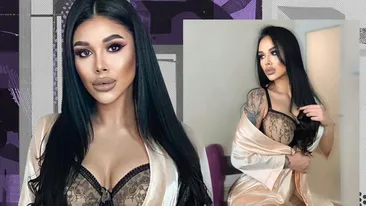 O vezi pe Larisa și vrei cele mai tari senzații! Ea e bruneta care îți dă palpitații!