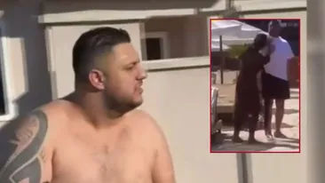 Scandal monstru în lumea TikTokerilor! Alin Borcan a bătut o ispită de la Insula iubirii pe plajă, în fața tuturor