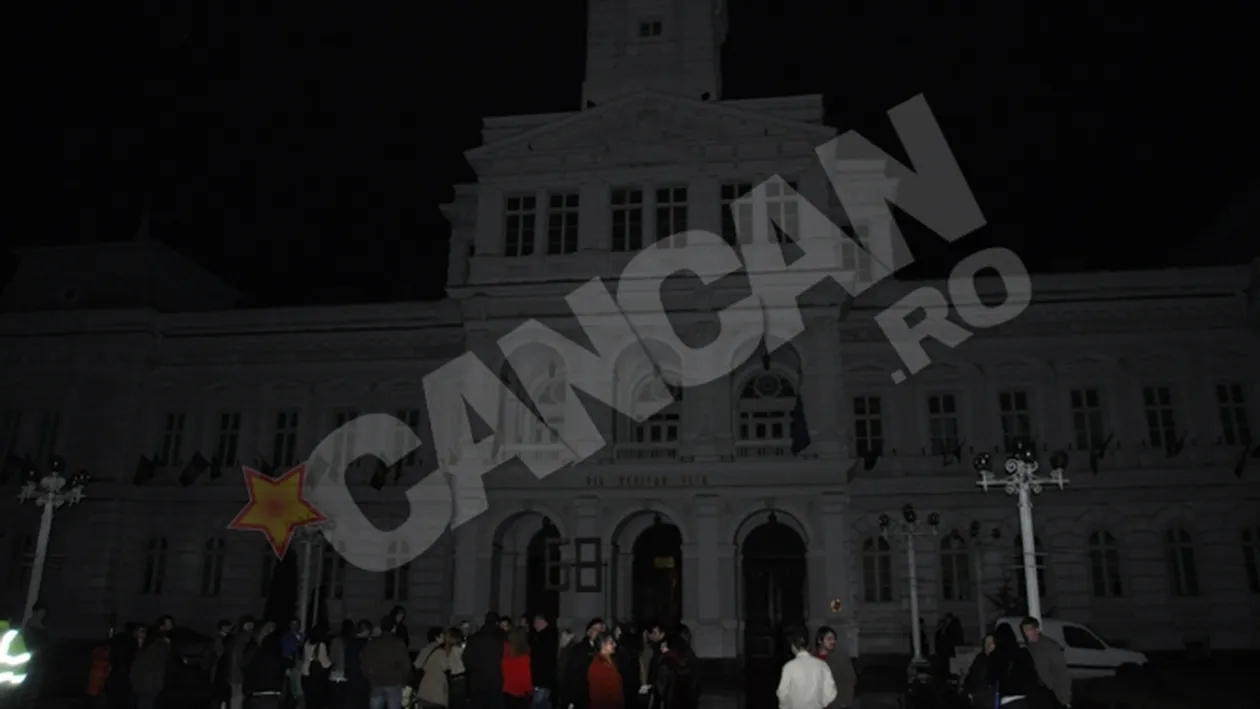 Ora Pamantului, marcata in premiera, prin oprirea iluminatului public in centrul Aradului