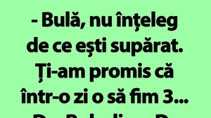 BANC | "Bulă, nu înțeleg de ce ești supărat. Ți-am promis că într-o zi o să fim 3"