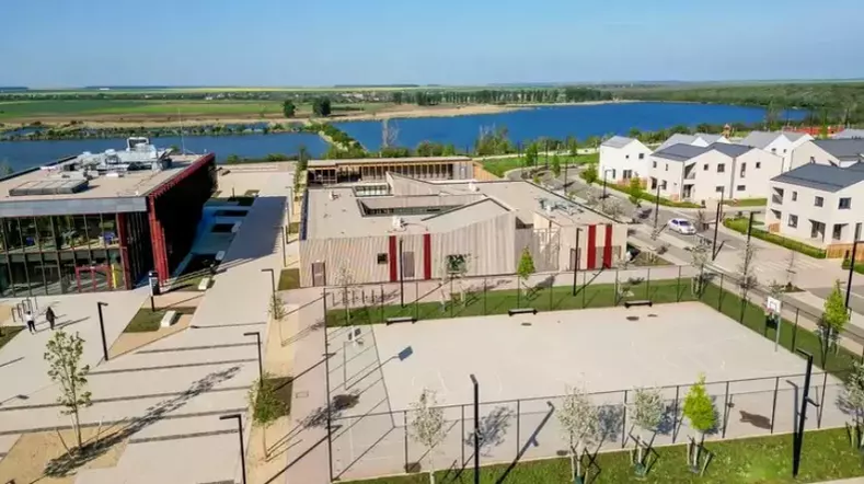 Cum arată casa lui David Popovici. Campionul român a optat pentru un design contemporan