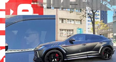 Cum l-am filmat pe Mirel Rădoi la bordul unui Lamborghini Urus Mansory de 450.000 €