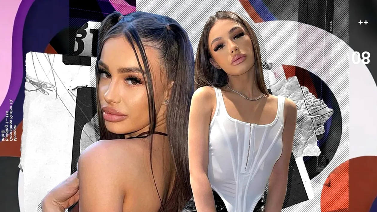 O cheamă Mălina și îți alină inima! Sexoasa brunetă are grijă să nu lase prea multe la vedere!