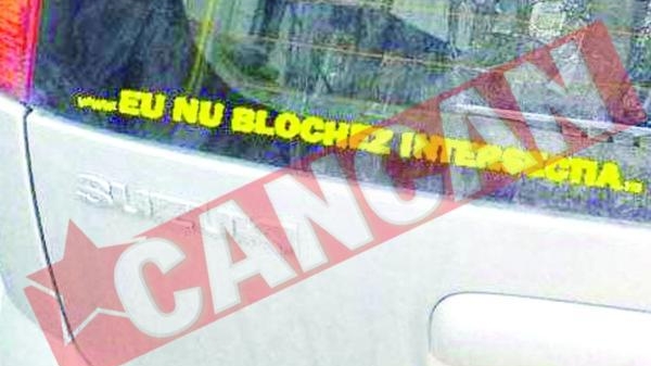 Campanie inedita pentru deblocarea intersectiilor